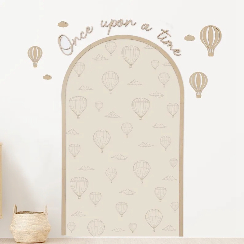 Balloon Arch Kit - Wooden Hot Air Balloons Wooden Frame