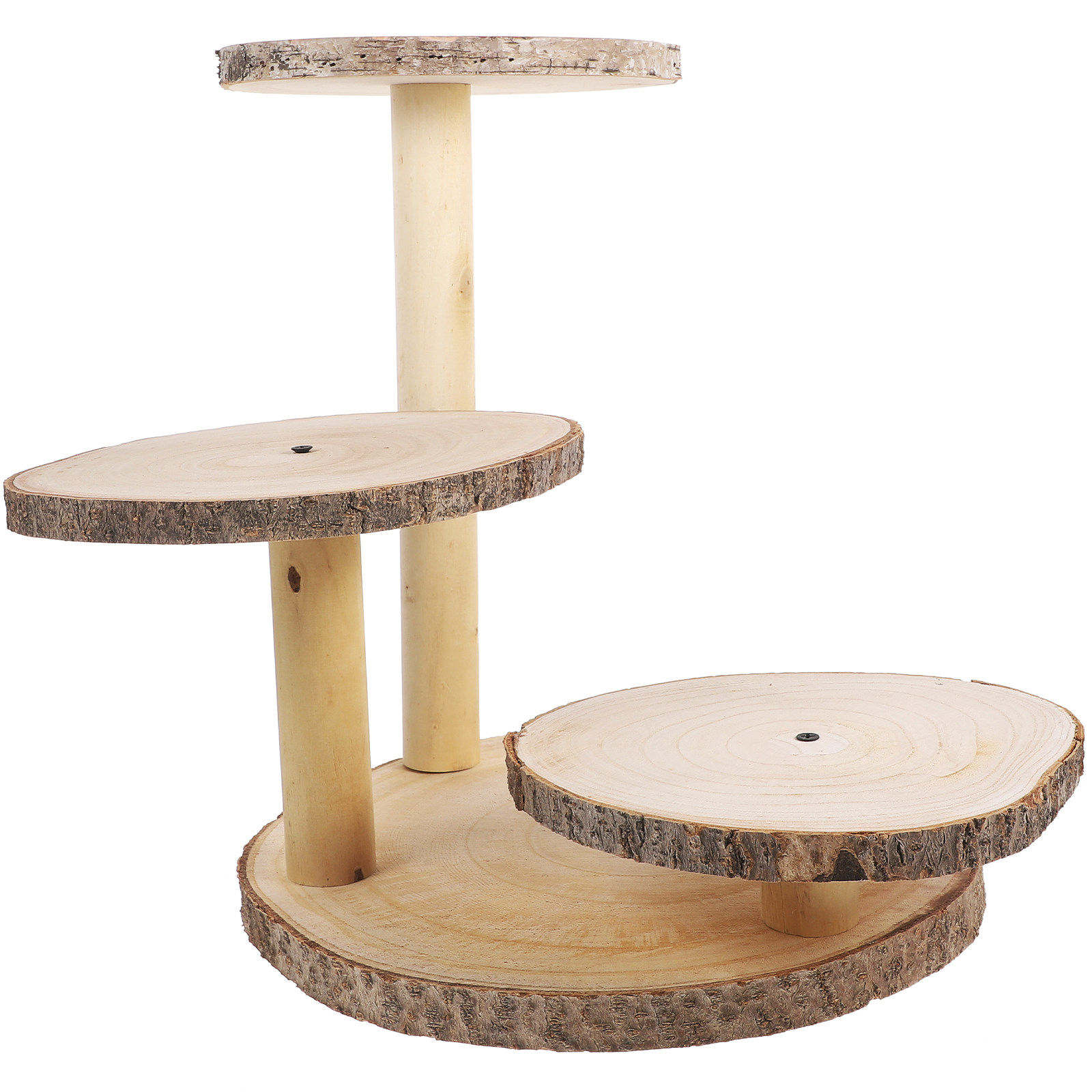 Cupcake Stand Tier - Wooden Cake Stand Rustic Multi Tier