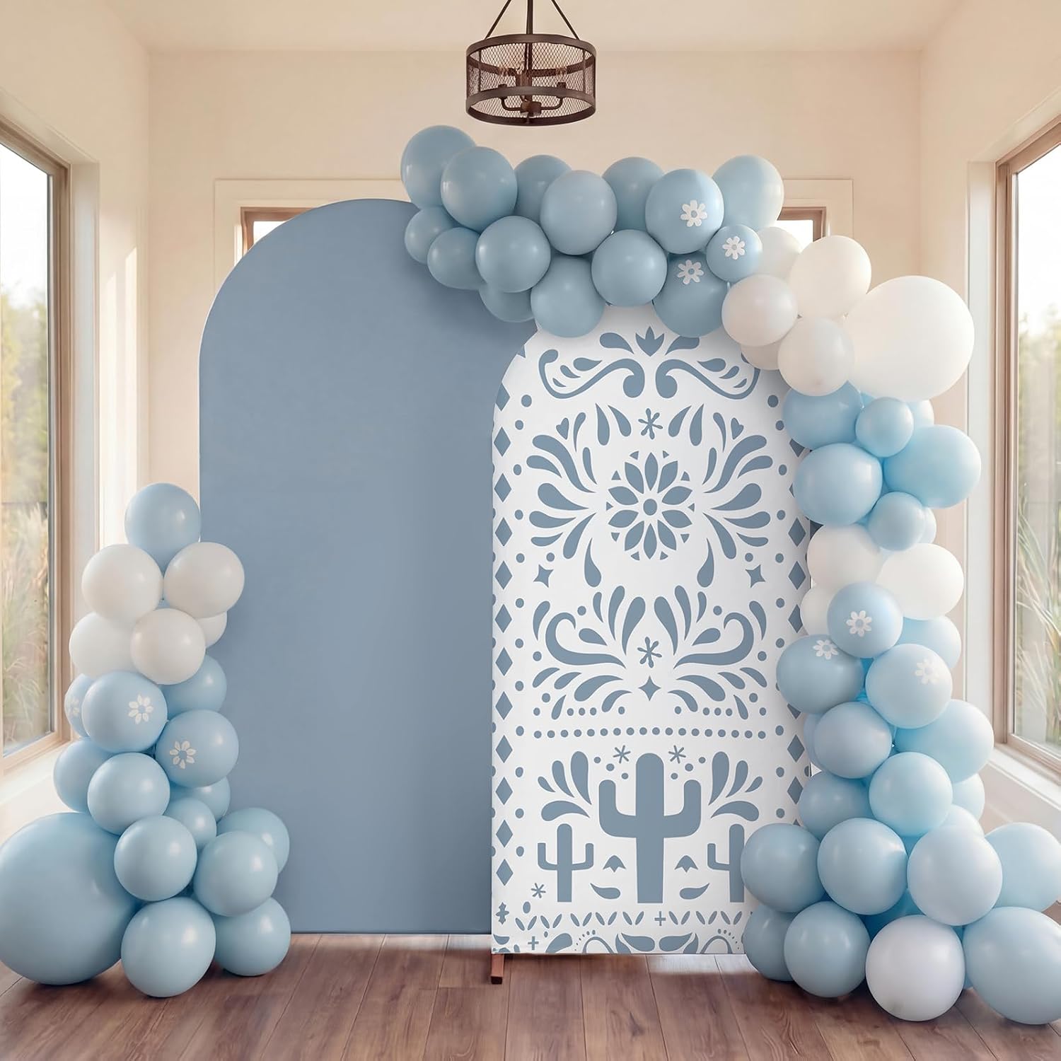 Custom 2-sided Mexico Cielito  - Dessert Table Backdrop 评论和价格