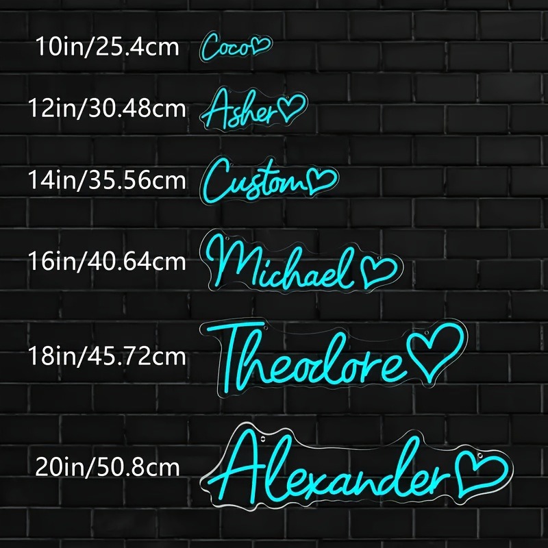 Custom LED Personalized Neon S - Neon Sign Party 评论和价格