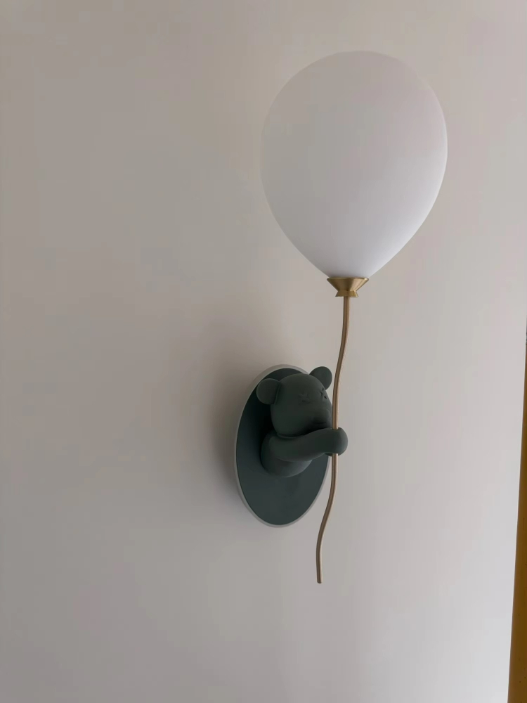 Creative Bear Wall Light Carto - Led Balloon Light 评论和价格