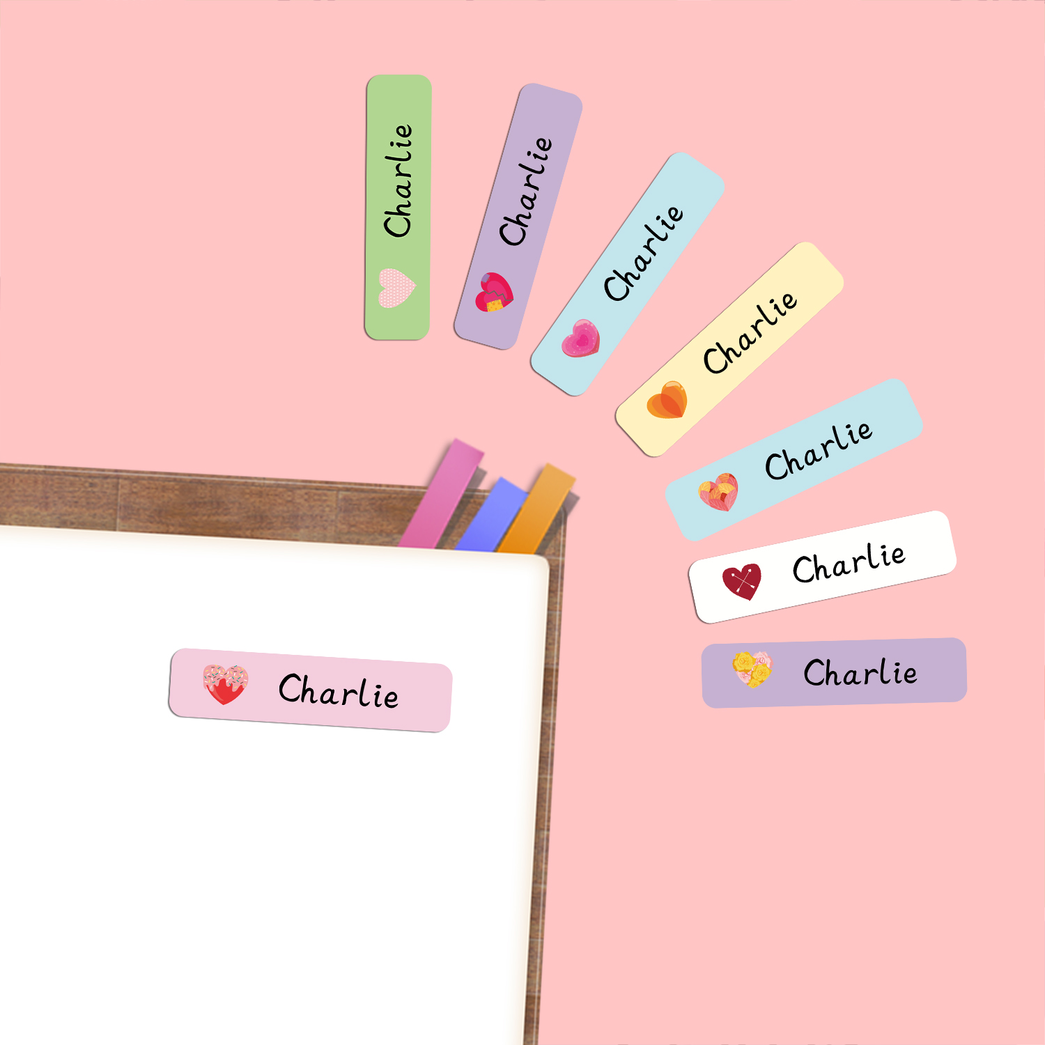 Personalized Heart Shape Name  - Event Supplies 评论和价格