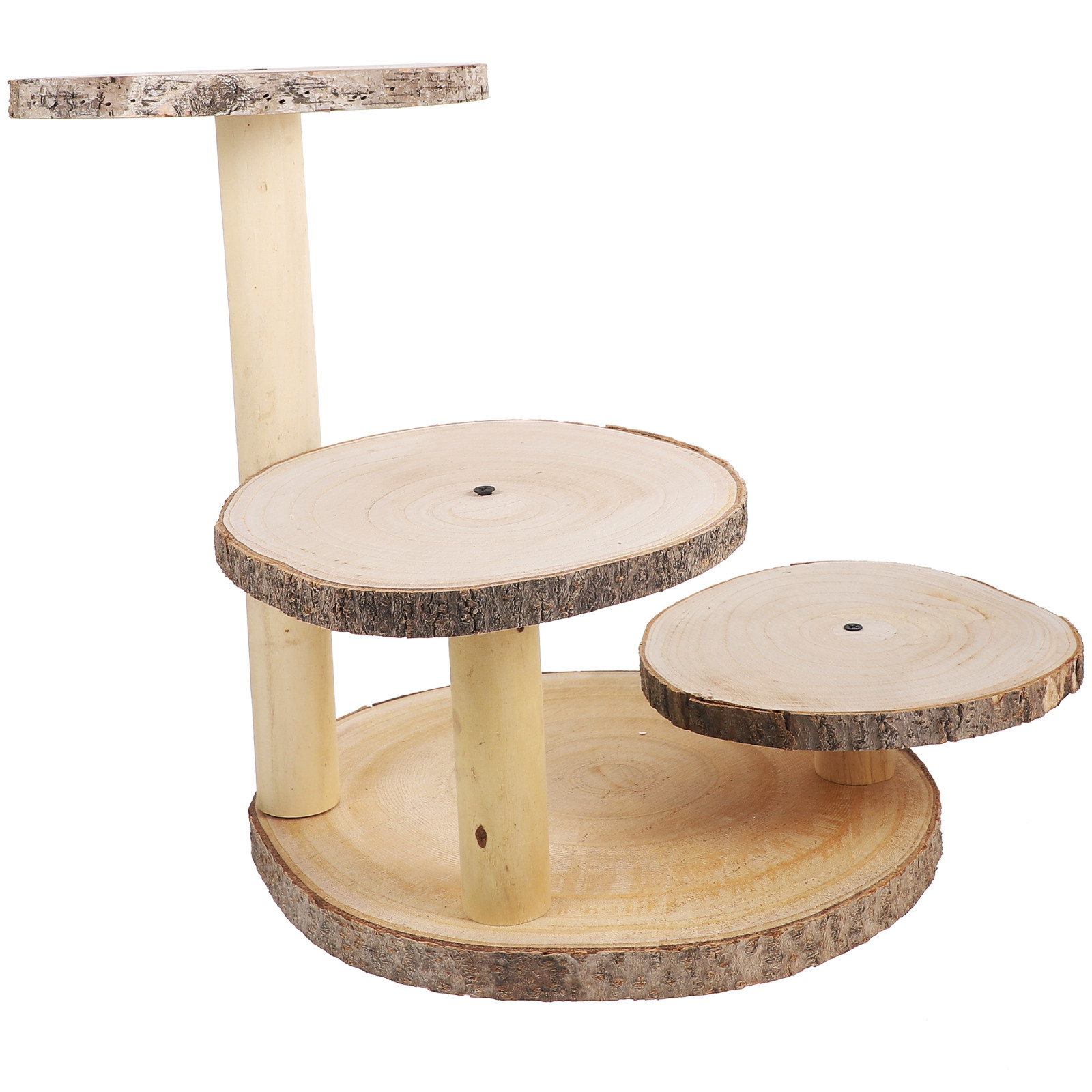 Wooden Cake Stand Rustic Multi - Cupcake Stand Tier 评论和价格