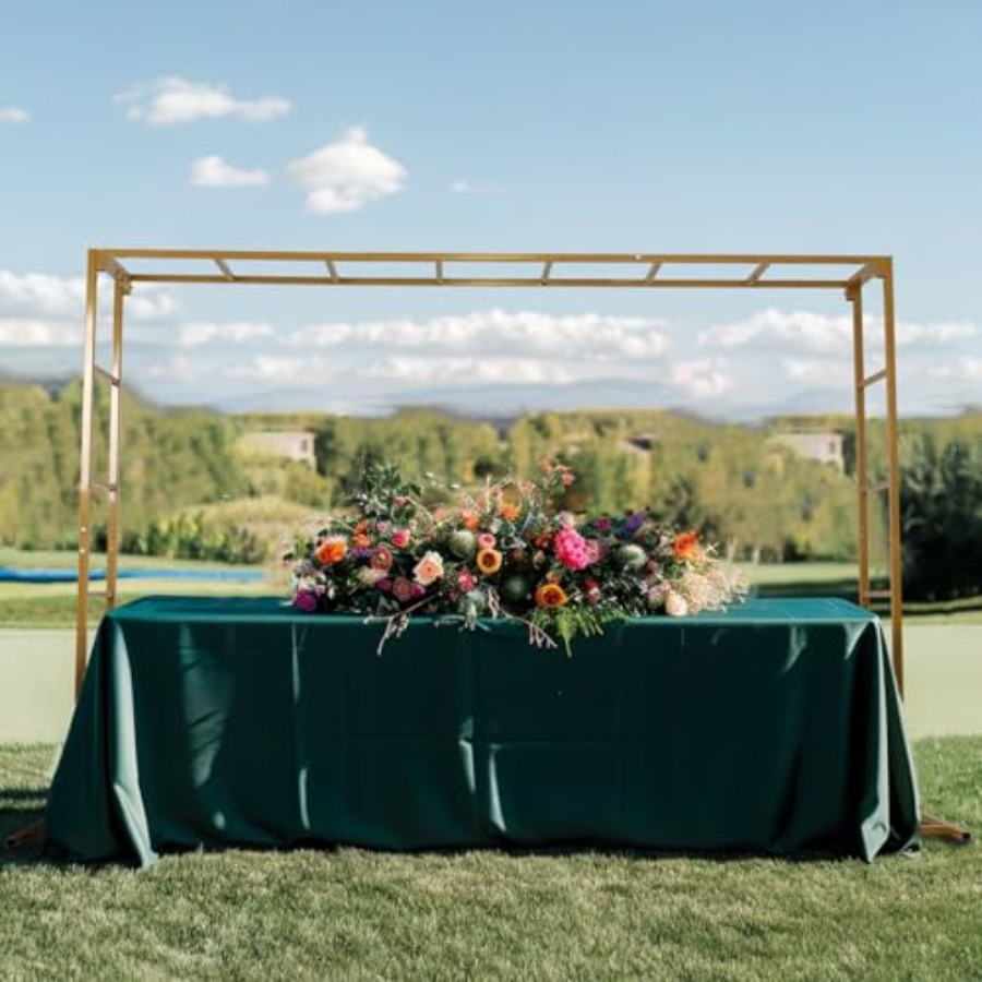 Wedding arch for ceremony, rec - Photo Booth Frame 评论和价格
