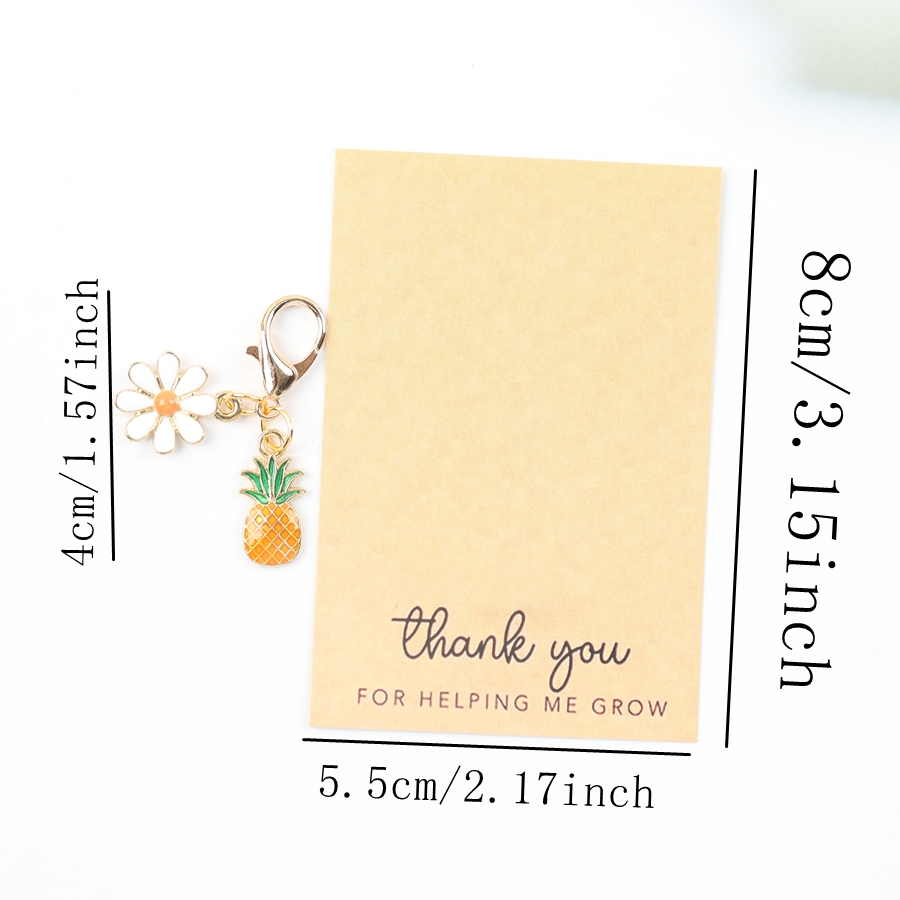 10 Mini Pineapple Keychains, w - Event Party 评论和价格