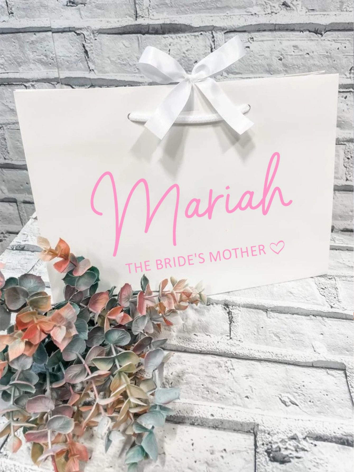 1pc Custom Wedding Bridesmaid  - Party Favor Bag 评论和价格