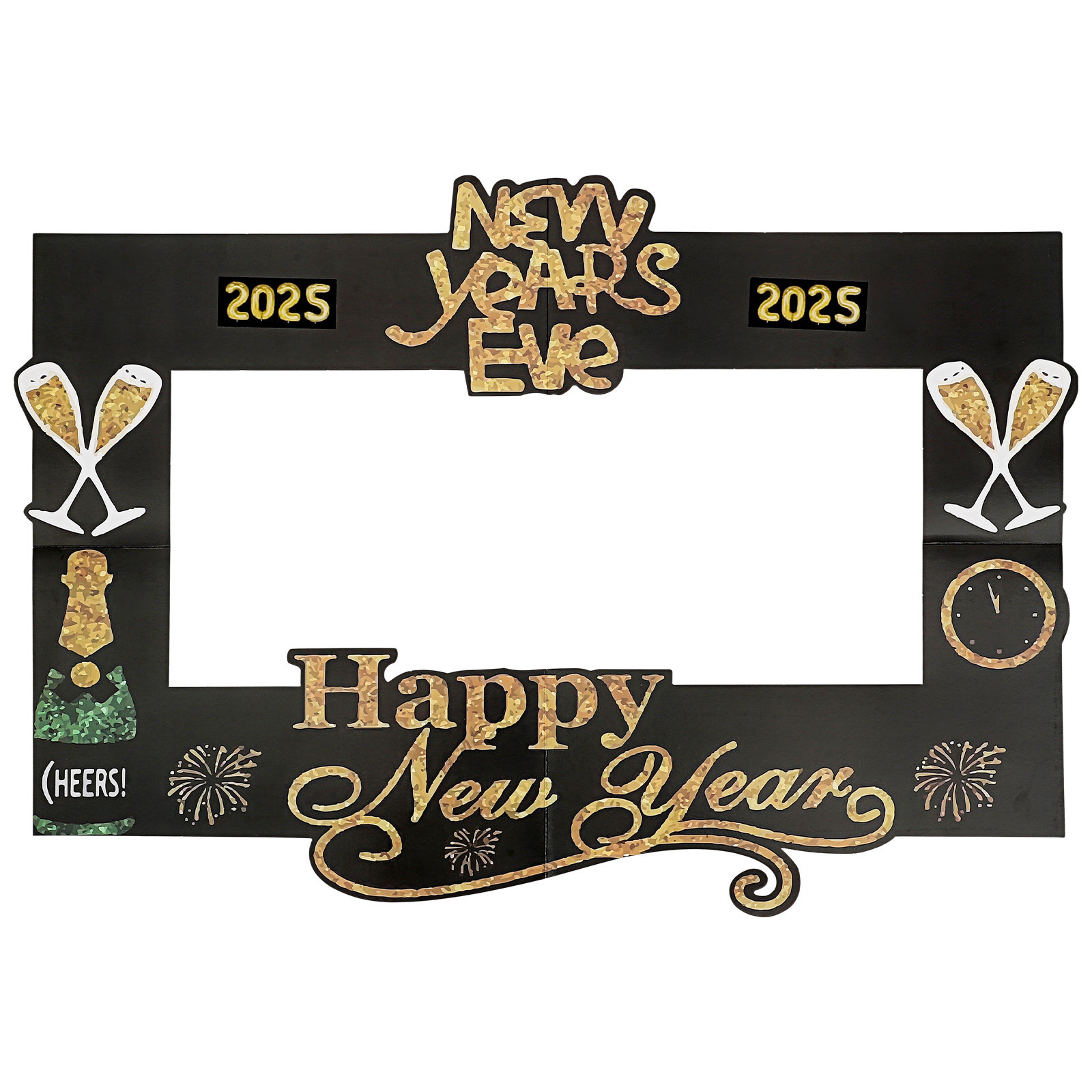 2025 New Year Photo Prop Handh - Photo Booth Frame 评论和价格