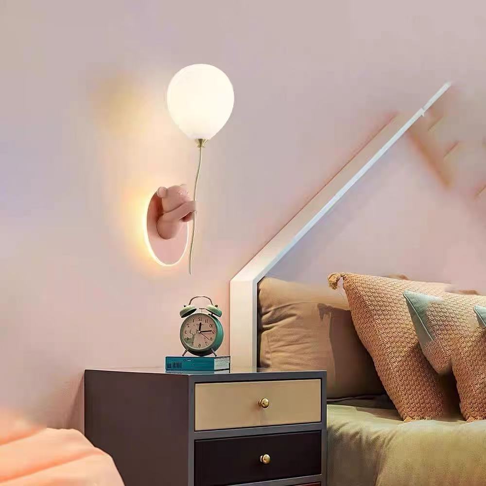 Ltalian Cartoon Wall Lamps War - Led Balloon Light 评论和价格