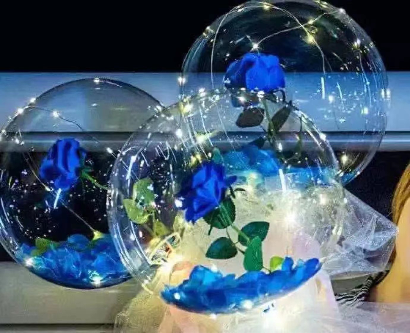 LED Luminous Balloon Rose Bouq - Led Balloon Light 评论和价格