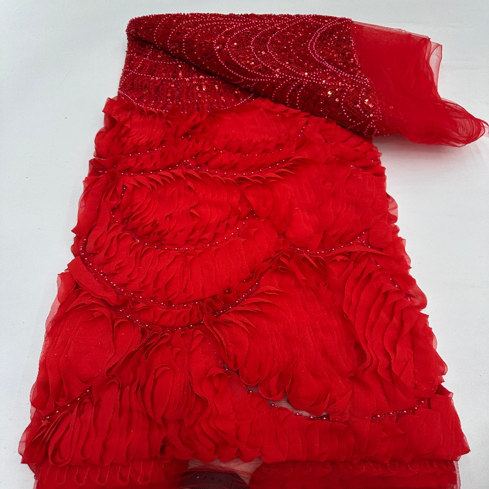 Luxurious African Sequins Lace - Glitter Tablecloth 评论和价格